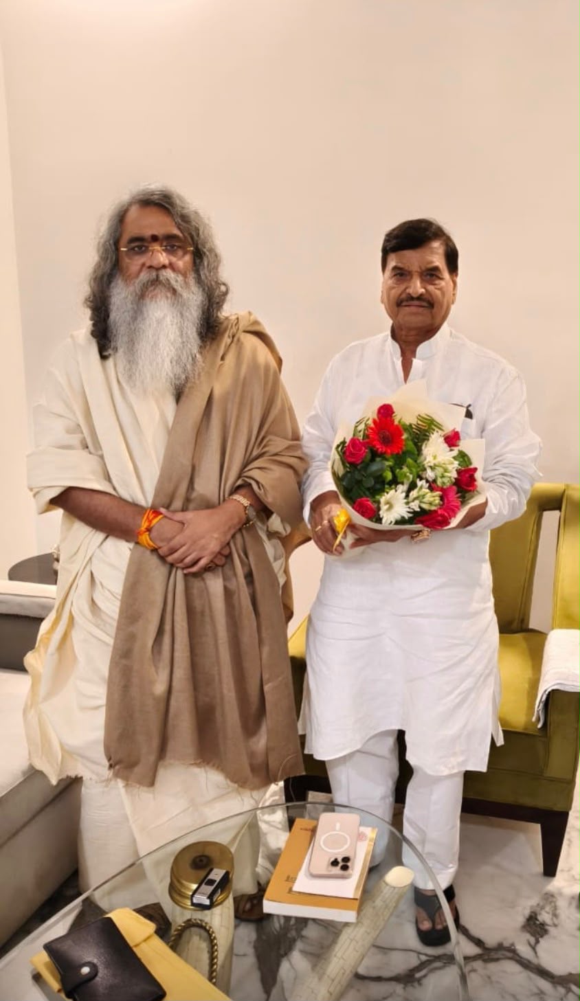 A cordial meeting with Shri Shivpal Singh Yadav Ji