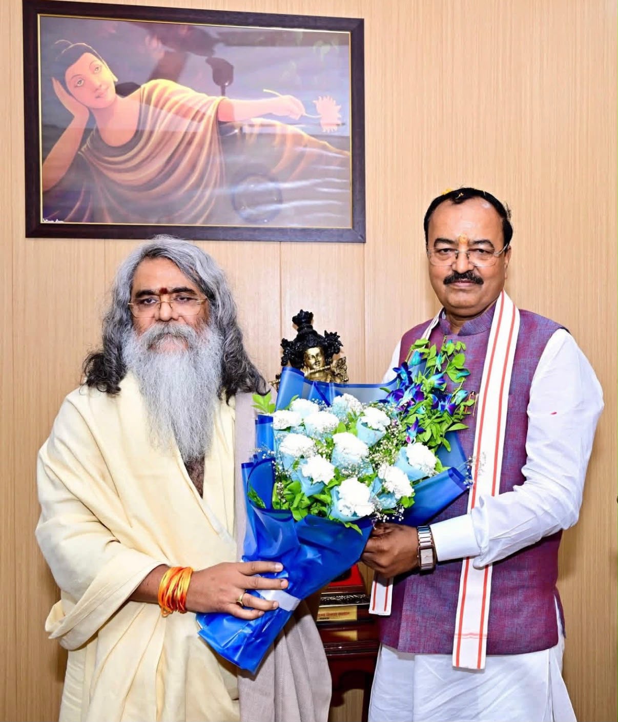 Meeting with the Deputy Chief Minister Shri Keshav prasad Maurya